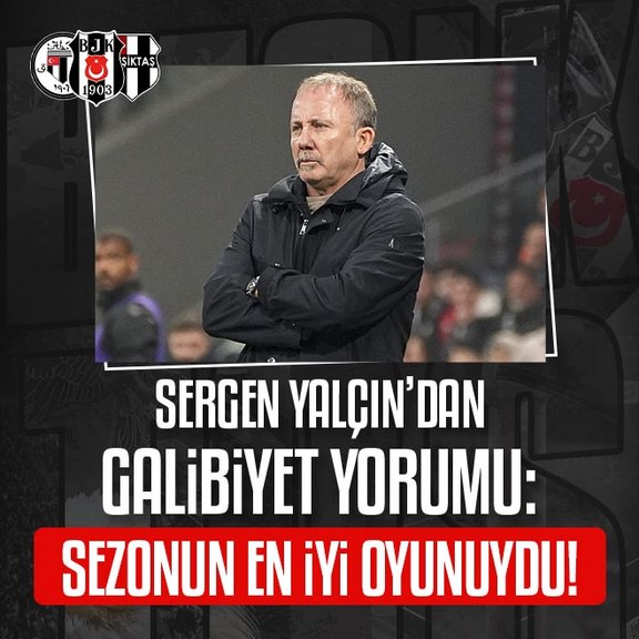 Sergen Yalçın: Beşiktaş için buradayız!