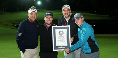 Golfte Guinness Dünya Rekoru kırıldı