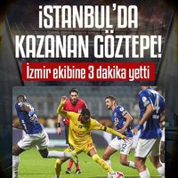 İstanbul'da kazanan Göztepe!
