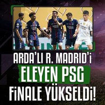 <p>2025 FIFA Kulüpler Dünya Kupası yarı finalinde Paris Saint-Germain (PSG), Real Madrid'i 4-0 yenerek finalde Chelsea'nin rakibi oldu.</p>

<p>New York'taki MetLife Stadı'nda oynanan karşılaşma, takım otobüslerinin stada geç ulaşması nedeniyle 10 dakika gecikmeli başladı.</p>

<p>Maça hızlı başlayan PSG, Fabian Ruiz'in 6. dakikadaki golüyle öne geçerken Ousmane Dembele'nin 9. dakikadaki golüyle farkı ikiye çıkardı.</p>

<p>Fransız ekibi, 24. dakikada İspanyol yıldızı Fabian Ruiz'le bir gol daha bularak skoru 3-0 yaptı.</p>

<p>İlk yarıyı 3-0 üstün tamamlayan PSG'nin 48. dakikada Desire Doue ile bulduğu gol, ofsayt gerekçesiyle iptal edildi.</p>

<p>Karşılaşmanın 87. dakikasında Fransa temsilcisi adına sahneye çıkan Gonçalo Ramos, kaydettiği golle maçın skorunu ilan etti: 4-0.</p>

<p>Real Madrid'de maça ilk 11'de başlayan milli futbolcu Arda Güler, 83. dakikada yerini Lucas Vazquez'e bıraktı.</p>

<p>İngiliz ekibi Chelsea ile PSG arasındaki final maçına, 13 Temmuz Pazar günü New York'taki MetLife Stadı ev sahipliği yapacak.</p>