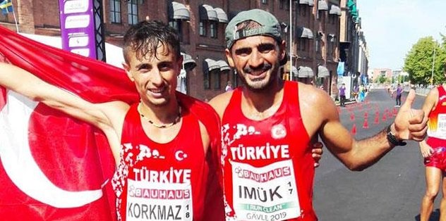 Salih Korkmaz gümüş madalyanın sahibi oldu