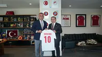 Özbek’ten TFF’ye ziyaret