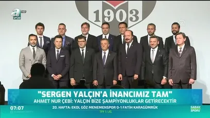 >Ahmet Nur Çebi: Sergen Yalçın ile şampiyonluklar yaşayacağız