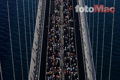 Vodafone 41. İstanbul Maratonu’ndan renkli kareler