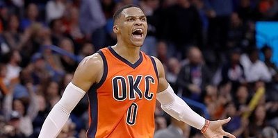 Westbrook NBA tarihine geçti