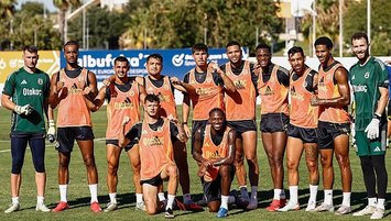 F.Bahçe'nin yeni sezon mesaisi sürüyor!