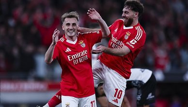 Kerem Aktürkoğlu’ndan Benfica formasıyla duble!