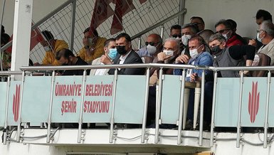 Son dakika spor haberleri: Trabzonspor Teknik Direktörü Abdullah Avcı, Ümraniyespor-Altay maçını takip etti