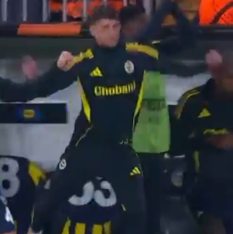 Szymanski'nin gol sevinci