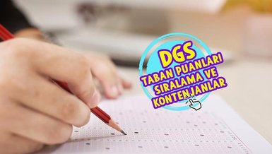 DGS TABAN PUANLARI 2023 | ÖSYM DGS başarı sıralamaları ve kontenjanlar