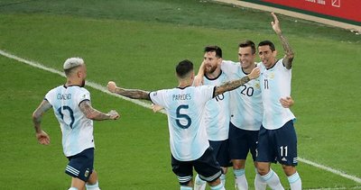 Arjantin yarı finalde Brezilya'nın rakibi oldu