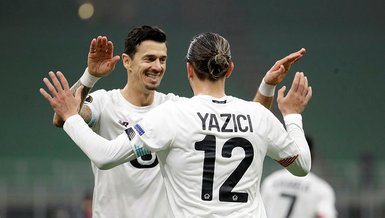 Yusuf Yazici hat-trick ends Milan's 24-match unbeaten run