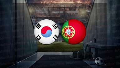 GÜNEY KORE PORTEKİZ MAÇI CANLI İZLE TRT 1 📺 | Güney Kore - Portekiz maçı saat kaçta? Hangi kanalda?