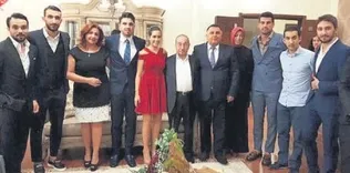 Tören aile arasında yapıldı