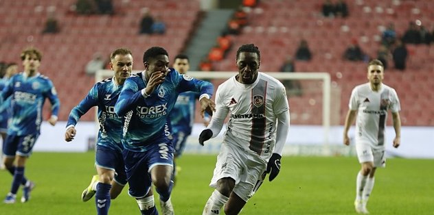 Samsunspor ile Gaziantep FK berabere kaldı!