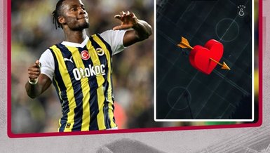 Galatasaray'dan Michy Batshuayi paylaşımı! Fenerbahçe'ye flaş gönderme