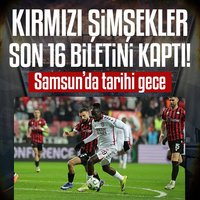 Samsunspor son 16 biletini kaptı!