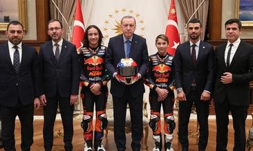 Cumhurbaşkanı Erdoğan Öncü kardeşleri kabul etti
