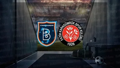 Başakşehir Fatih Karagümrük maçı CANLI