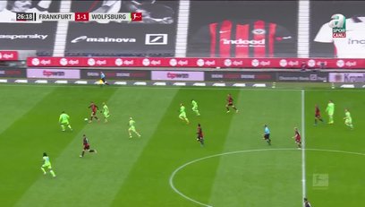 >GOL | Eintracht Frankfurt 2 - 1 Wolfsburg