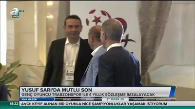 >Yusuf Sarı'da mutlu son