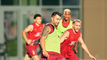 G.Saray çift antreman yaptı