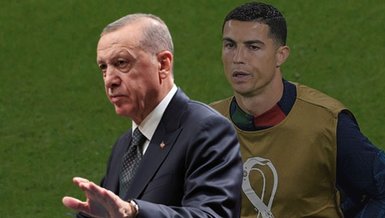 Başkan Recep Tayyip Erdoğan: Ronaldo'ya maalesef siyasi yaptırım uyguladılar