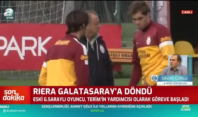 Albert Riera Galatasaray'a döndü