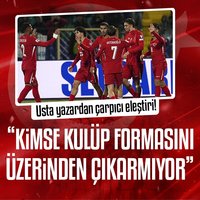 "Kimse kulüp formasını üzerinden çıkarmıyor!"