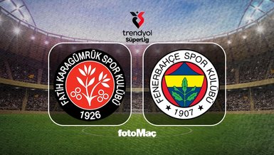 Mısırlı.com.tr Fatih Karagümrük-Fenerbahçe maçı saat kaçta, hangi kanalda?