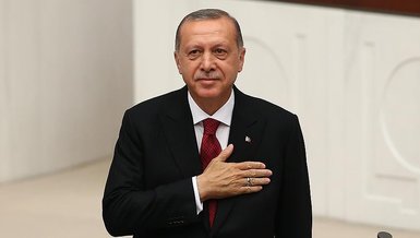 Başkan Erdoğan'dan tebrik