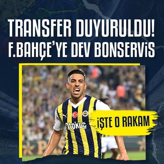İrfan Can Kahveci transferi duyuruldu! Fenerbahçe’ye dev bonservis