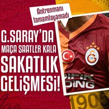 <p>Galatasaray'da kritik maç öncesi flaş bir gelişme yaşandı. Sarı kırmızılılarda mücadele öncesi son antrenmanı tamamlayamayan İlkay Gündoğan'ın ağrılarının sürdüğü aktarıldı. Tecrübeli isim Bodo/Glimt maçında forma giyip giyemeyeceği şüpheli.</p>

<p>İlkay'ın yerine Sara'nın forma giymesi bekleniyor.</p>