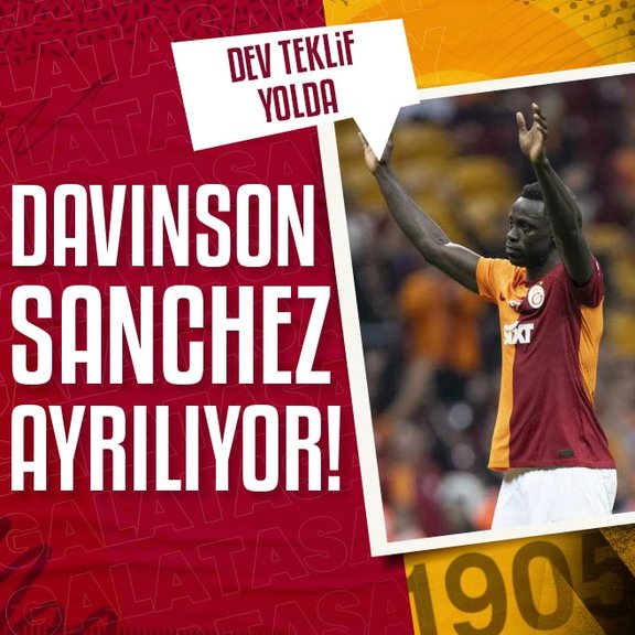 TRANSFER HABERİ - Galatasaray’da Davinson Sanchez takımdan ayrılıyor! Dev teklif yolda