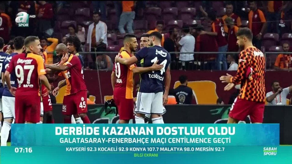 Galatasaray Fenerbahce Derbisinde Kazanan Dostluk Oldu Videosunu Izle Fotomac Tv