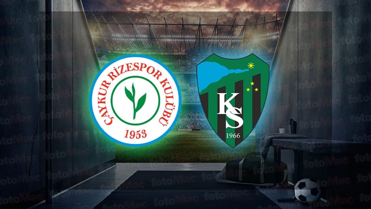 Çaykur Rizespor-Kocaelispor | CANLI
