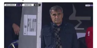 Şenol Güneş’in çok konuşulan görüntüsü