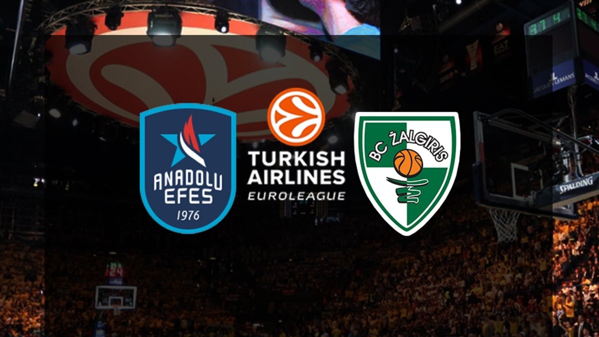 Anadolu Efes-Zalgiris Kaunas maçı CANLI İZLE | THY EuroLeague CANLI MAÇ Anadolu Efes-Zalgiris Kaunas maçı CANLI İZLE | THY EuroLeague CANLI MAÇ