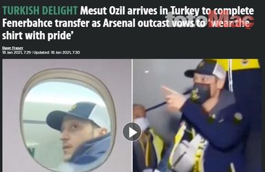 Fenerbahçe’nin Mesut Özil transferi dünya basınında!