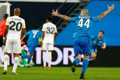 Zenit - Fenerbahçe maçından kareler!