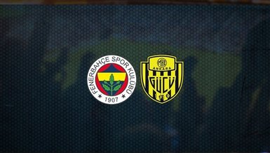 Fenerbahçe'nin Ankaragücü 11'i belli oldu