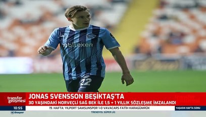 >Beşiktaş Jonas Svensson'u kadrosuna kattı!