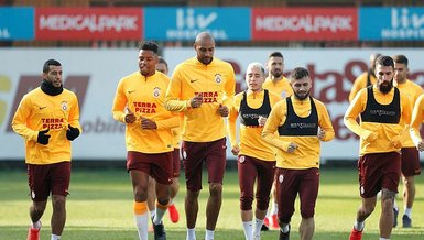 Galatasaray PSG maçı hazırlıklarını sürdürdü