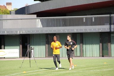 Galatasaray’ın yeni transferi Onyekuru ilk idmanına çıktı