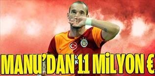 Manu'dan Sneijder'e 11 milyon €