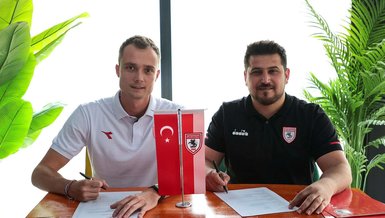 Samsunspor kaleci Jakub Szumski ile 2 yıllık sözleşme imzaladı