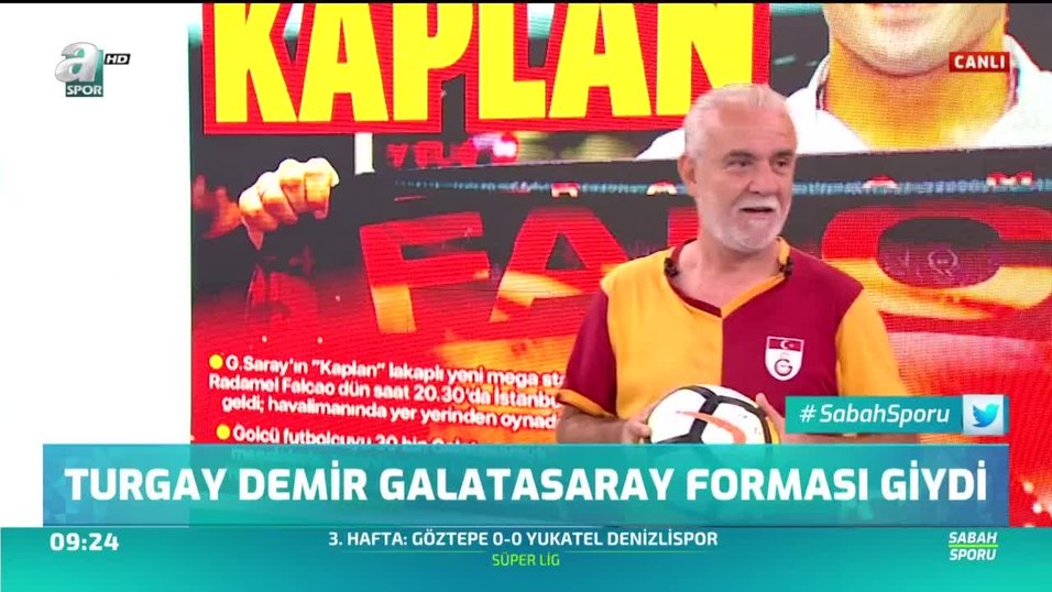 Turgay Demir Galatasaray Formasi Giydi Videosunu Izle Fotomac Tv