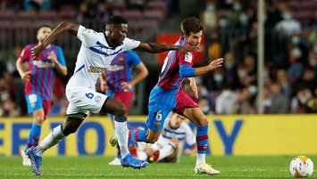 Barcelona ile Alaves birer puana razı oldu