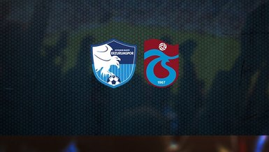 BB Erzurumspor - Trabzonspor maçı CANLI
