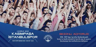 Kasımpaşa, taraftarıyla buluşuyor